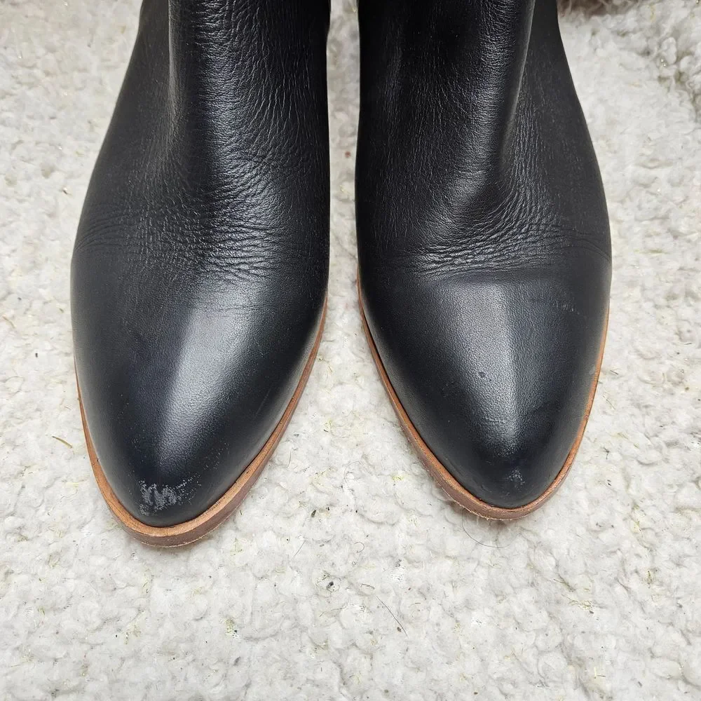 Nisolo Chelsea Black‎ Leather Ankle Boots sz 9.5